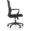 Кресло компьютерное SitZone U-069B, сетка, ткань, пластик, черный - 4