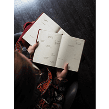Еженедельник датированный "Rhodia", 80 листов, нежно-розовый, 2026