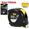 Рулетка Deli YS EDL9005P, 5 м х 19 мм, желтый, черный - 2