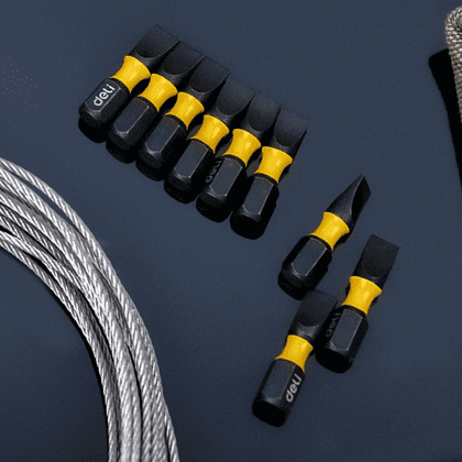 Бита ударная Deli YS EDL251005Z, 2 шт., SL6 x 25 мм - 2