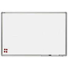Магнитная доска с полимерным покрытием 2×3 "Alu23", 120x240 см, белый, -30%