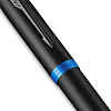 Ручка перьевая Parker "IM Vibrant Rings F315", M, черный, синий, патрон синий - 6