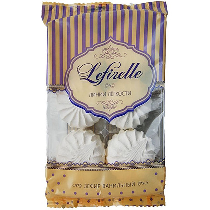 Зефир "Lefirelle" 230 гр., бело-розовый - 2