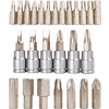Набор инструмента 1/4", 3/8", 1/2" Deli RS EDQ45216, 216 предметов - 6
