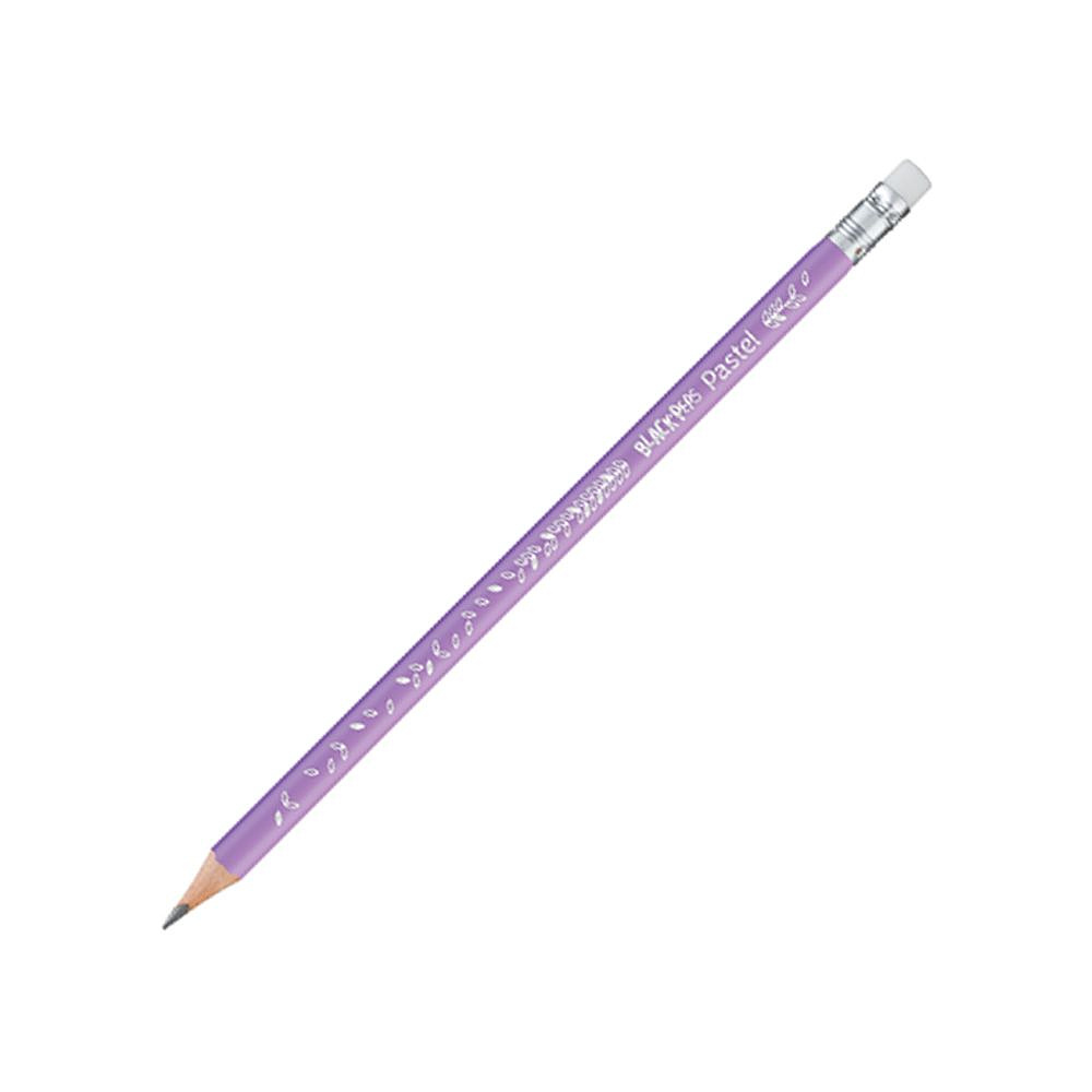 Карандаш простой Maped "Black Peps Pastel", HB, с ластиком, ассорти - 2