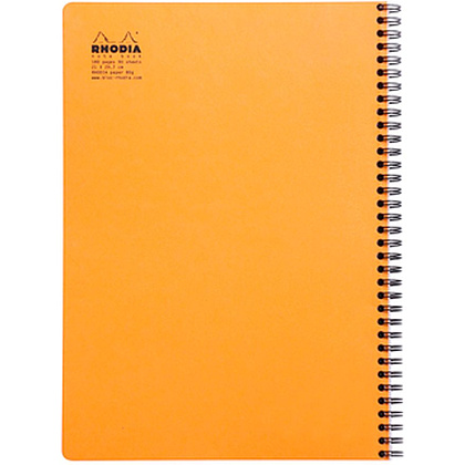 Блокнот "Rhodia", А4+, 80 листов, клетка, оранжевый - 3