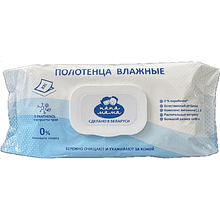 Полотенца влажные универсальные с клапаном