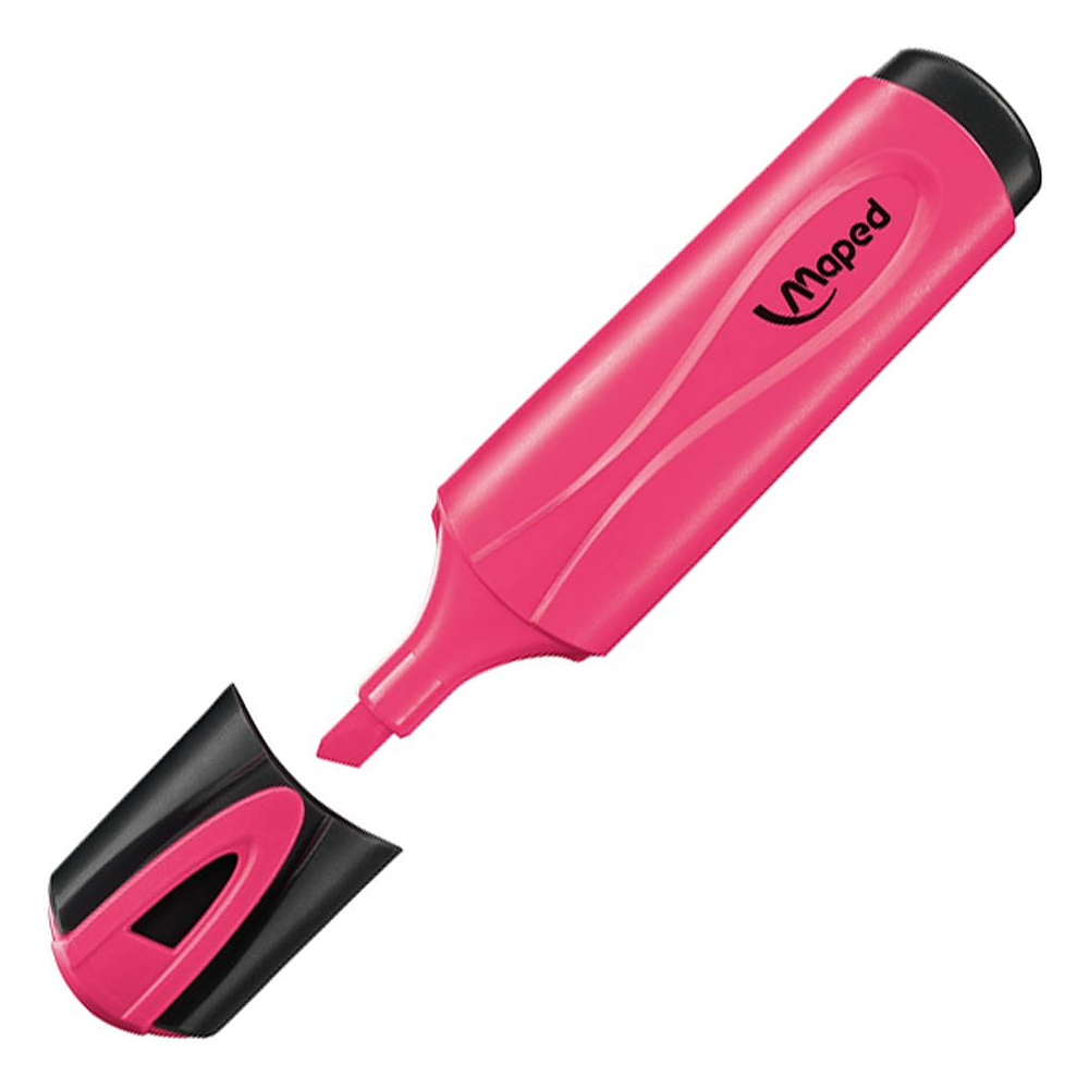 Маркер текстовый Maped "Fluo Peps", розовый - 2
