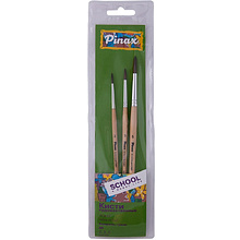 Набор кистей для рисования "Pinax school & hobby"