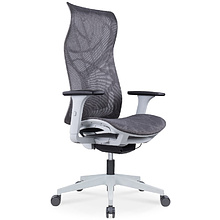 Кресло для руководителя SitZone CH-283A-HS-P1 сетка, серый, -30%