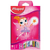 Пенал Maped "Fairy", 1 отделение, с наполнением - 4