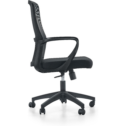 Кресло компьютерное SitZone U-069B, сетка, ткань, черный, 2 шт/упак - 4