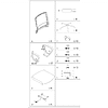 Кресло для персонала SitZone "U-0385 PL", ткань, пластик, черный - 6