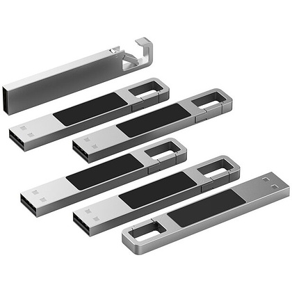 USB Flash накопитель 2.0 16 Gb ZC-010, металл, зеленый - 3