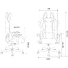 Кресло игровое Бюрократ VIKING KNIGHT Light-10, ткань, металл, темно-коричневый  - 16
