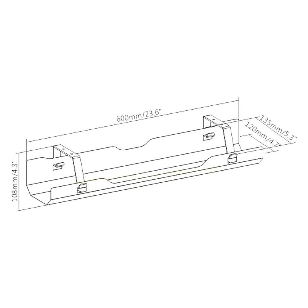 Лоток для проводов Cable Tray WHITE, белый - 5