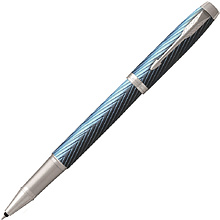 Ручка-роллер Parker "IM Premium Blue Grey CT"