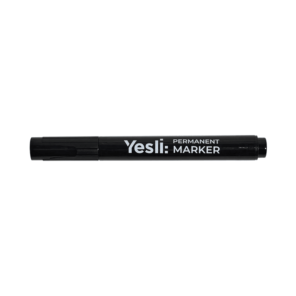 Маркер перманентный  "Yesli:", черный - 2