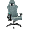 Кресло игровое Бюрократ VIKING "KNIGHT LT28 FABRIC", ткань, металл, серо-голубой  - 6