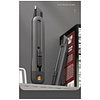 Нож строительный Deli HS EHT4018, 18 мм, Soft Touch, черный - 4