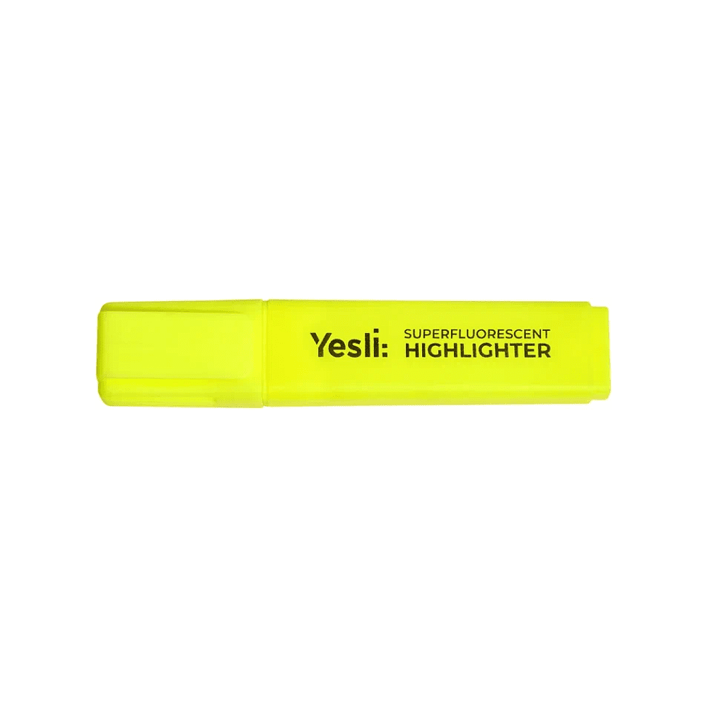 Маркер текстовый "Yesli:", желтый - 2