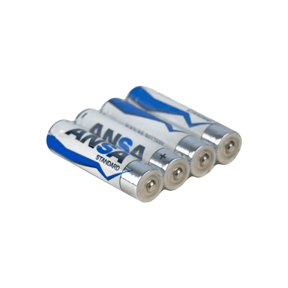 Батарейки алкалиновые ANSA Standart "LR03/BL-4 (AAA)", 4 шт, щелочные - 6