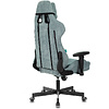 Кресло игровое Бюрократ VIKING "KNIGHT LT28 FABRIC", ткань, металл, серо-голубой  - 3