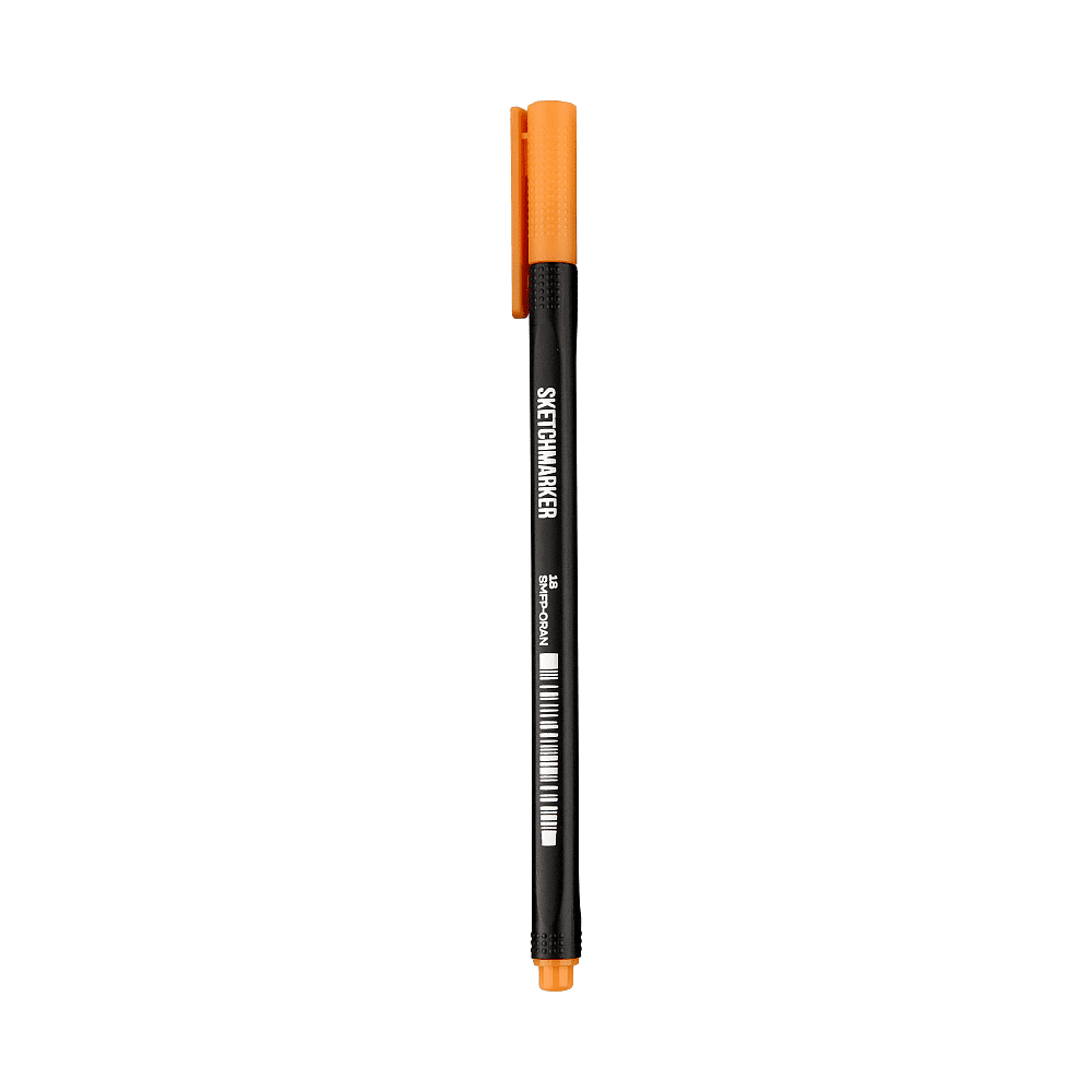 Ручка капиллярная "Sketchmarker Artist fine pen", 0.4 мм, оранжевый