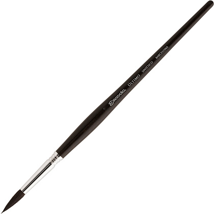 Кисть "Escoda Ultimo 1525", имитация белки, круглая, №8