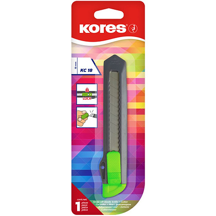Нож для бумаги "Kores", 0.9 см - 4