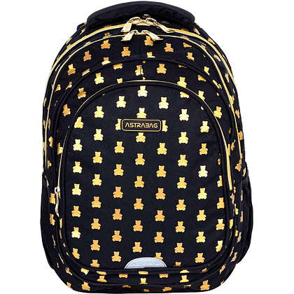 Рюкзак молодежный "Golden Teddy", черный 