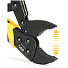Клещи с фиксатором Deli YS DL109010H, 205 мм., желтый, черный - 4