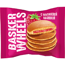 Панкейк "Basker Wheels" с малиновой начинкой