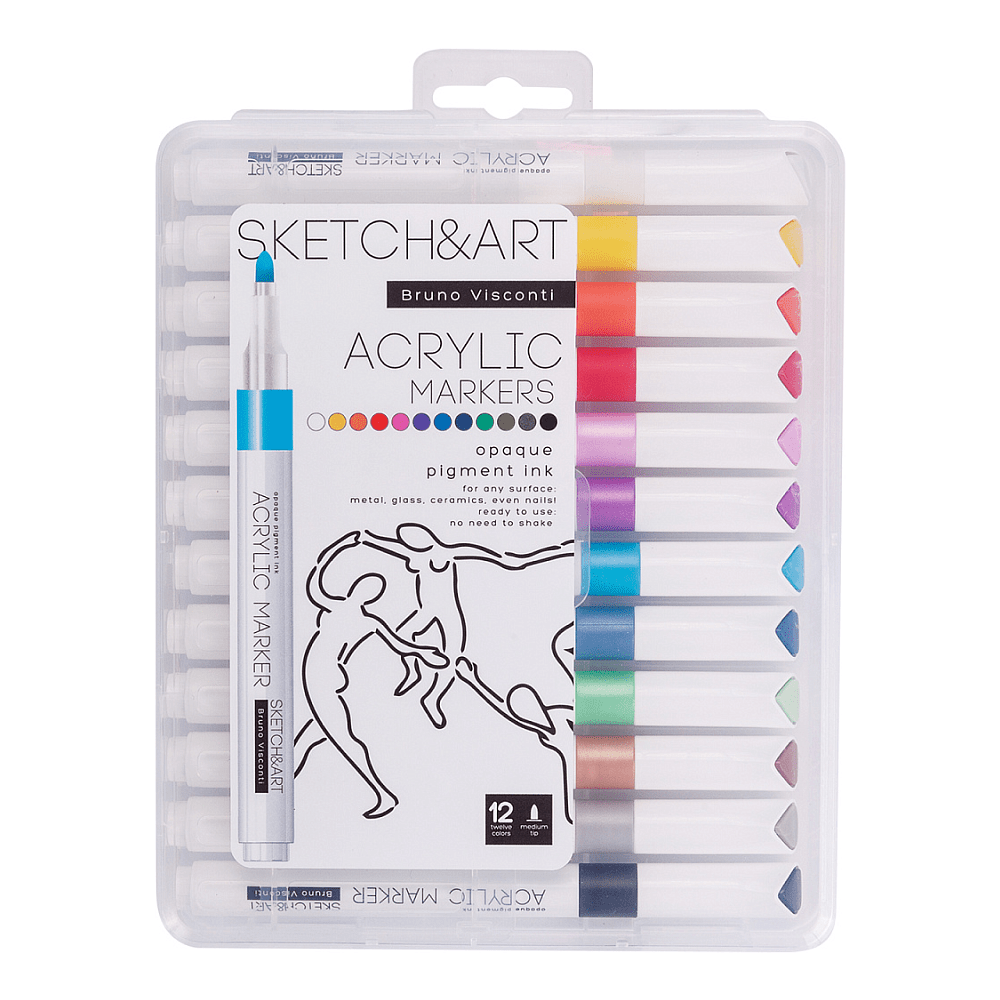 Набор маркеров художественных "Sketch&Art", 24 штуки