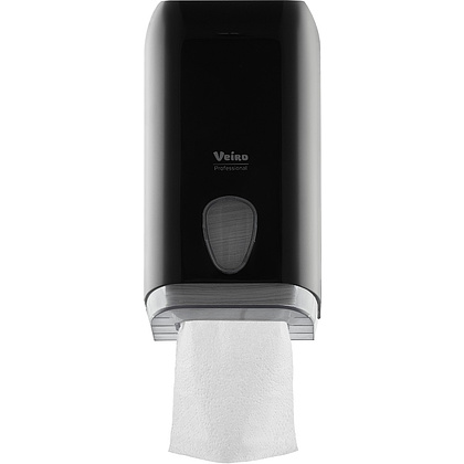 Диспенсер Veiro Professional "L-ONE" для туалетной бумаги листовой, черный - 3