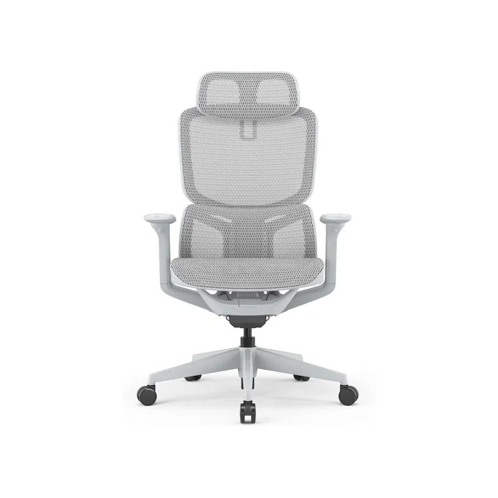 Кресло компьютерное SitZone E-JX-002А, сетка, пластик, белый - 2
