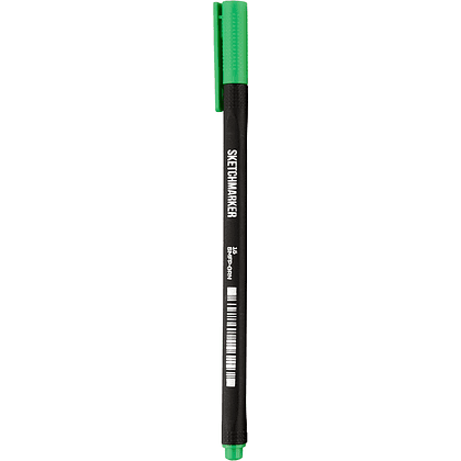 Ручка капиллярная "Sketchmarker Artist fine pen", 0.4 мм, зеленый