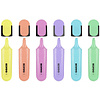 Набор маркеров текстовых "Bright Liner Pastel", 6 шт, ассорти - 3