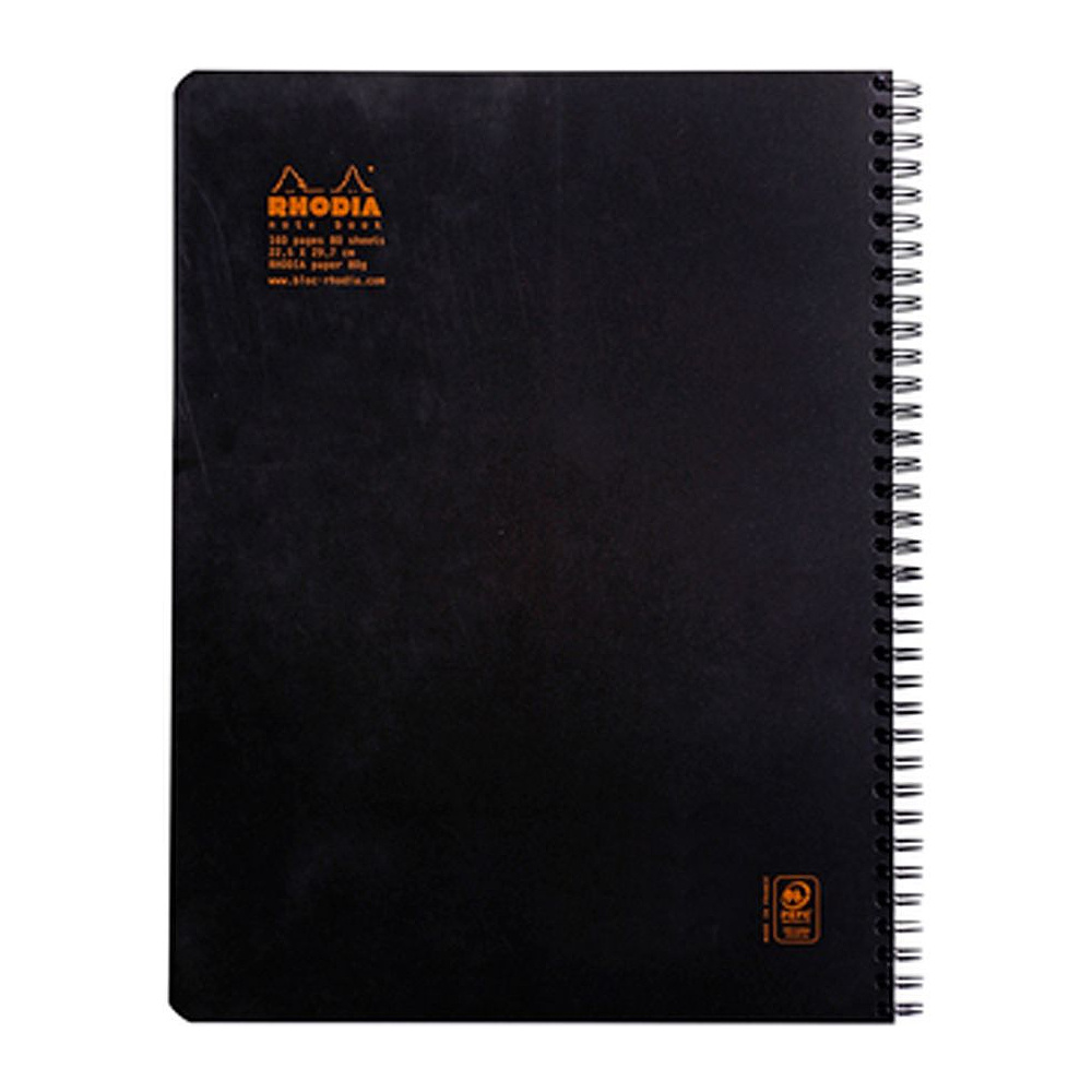Блокнот "Rhodia", А4+, 80 листов, клетка, черный - 3