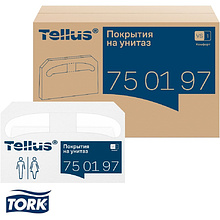 Покрытия бумажные индивидуальные на унитаз Tellus Комфорт