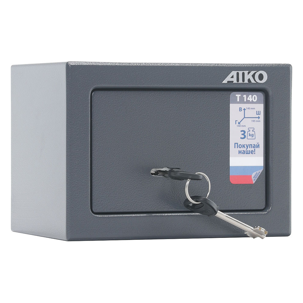 Сейф мебельный AIKO Т-140 KL, 140x195x140 мм - 2