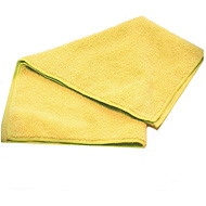 Салфетка из микроволокна, 220г/м2, 35×40см, желтый, 3шт/упак