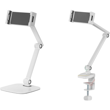 Крепление для планшета (смартфона) Tablet Stand, белый матовый - 5