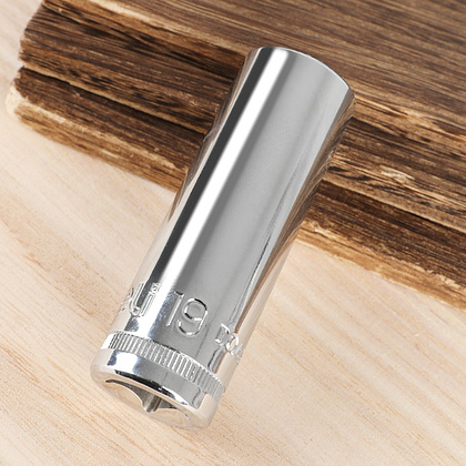 Головка торцевая шестигранная Deli YS EDQ4319 1/2", 19 мм, глубокая,  серебристый - 4