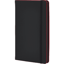 Блокнот "Black laser red"