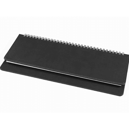 Еженедельник недатированный "Bliss", 300х140 мм, 128 страниц, черный