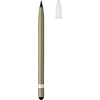 Карандаш вечный XD Collection "P611.127", алюминий, с ластиком, зеленый - 2
