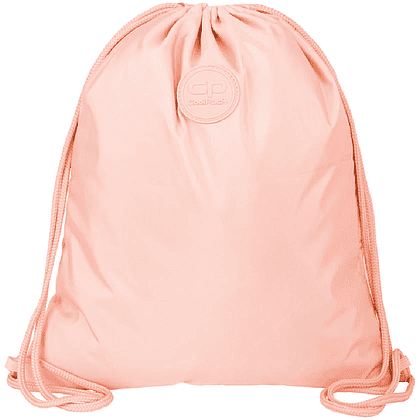 Мешок для обуви Coolpack "Sprint", 42.5x32.5 см, полиэстер, персиковый