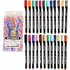 Ручка капиллярная "Sketchmarker Artist fine pen Studio", 24 шт - 12