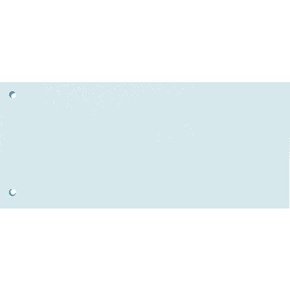 Разделитель для документов "Комус", 100 шт, голубой - 2